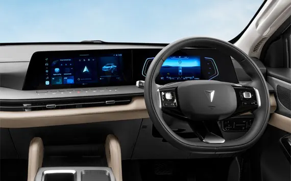 Dual-Screen Cockpit | Changan Caribbean