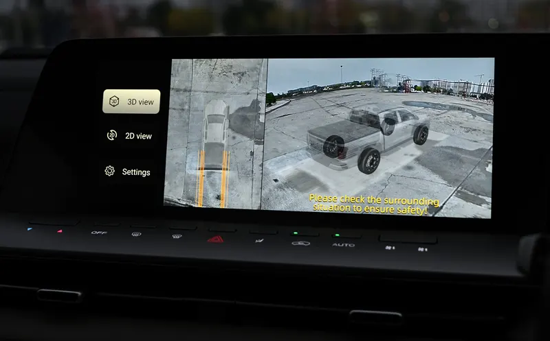 3D Around View Camera with Transparent Chassis Mode | Changan Caribbean