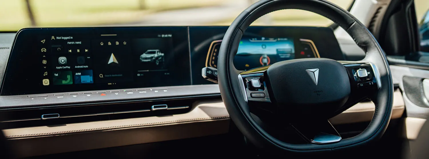 Terrain-adaptive five drive modes | Changan Caribbean